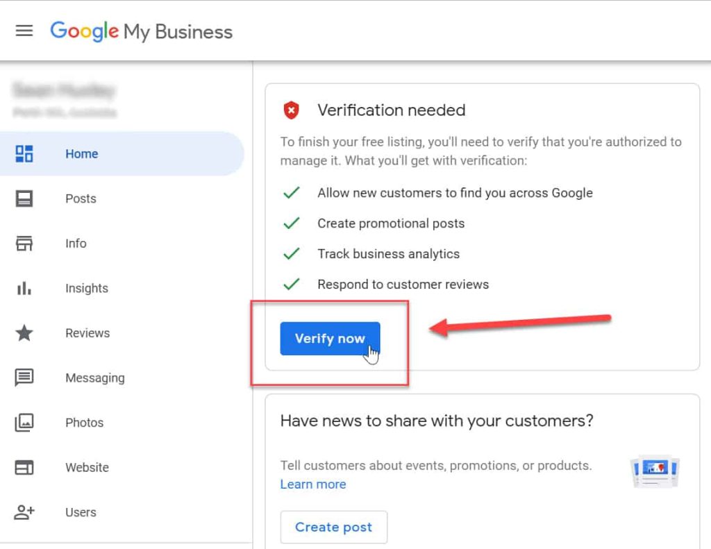 Google Business Profile Verification