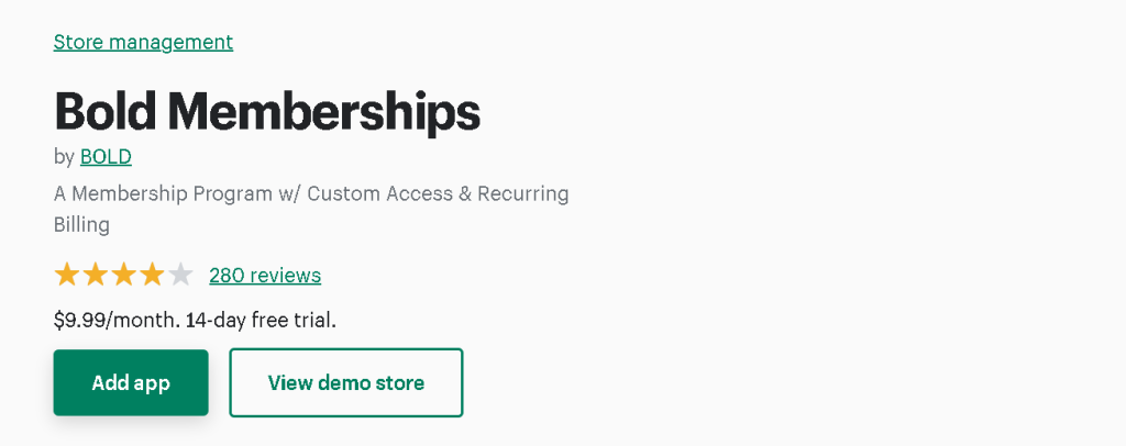 Bold Memberships