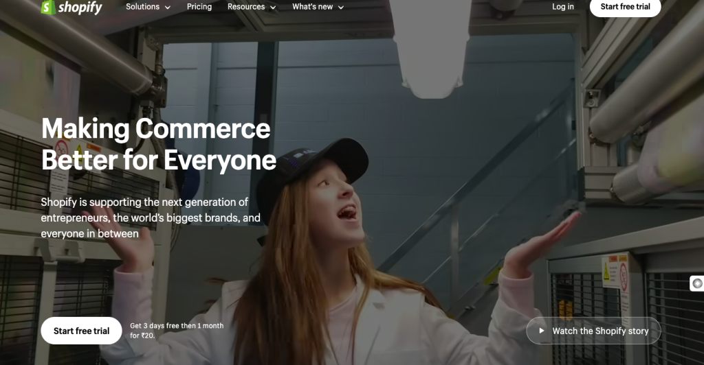 Shopify's E-Commerce 