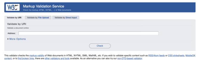 w3c validator